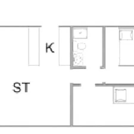 Xlv Holiday home Norre Nebel